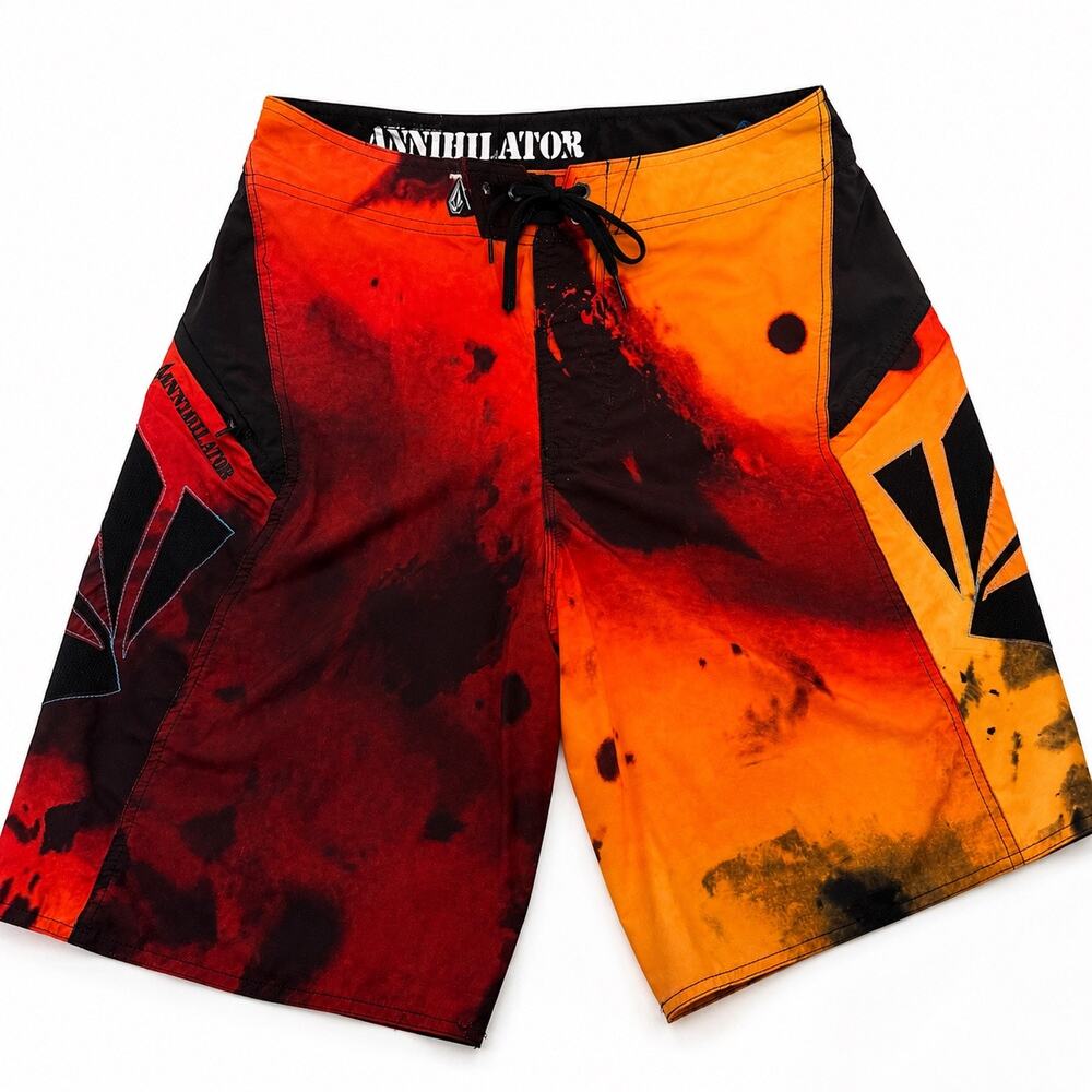 Vintage Volcom Bruce Irons Annihilator Signature Series Board Shorts Men’s SZ 34